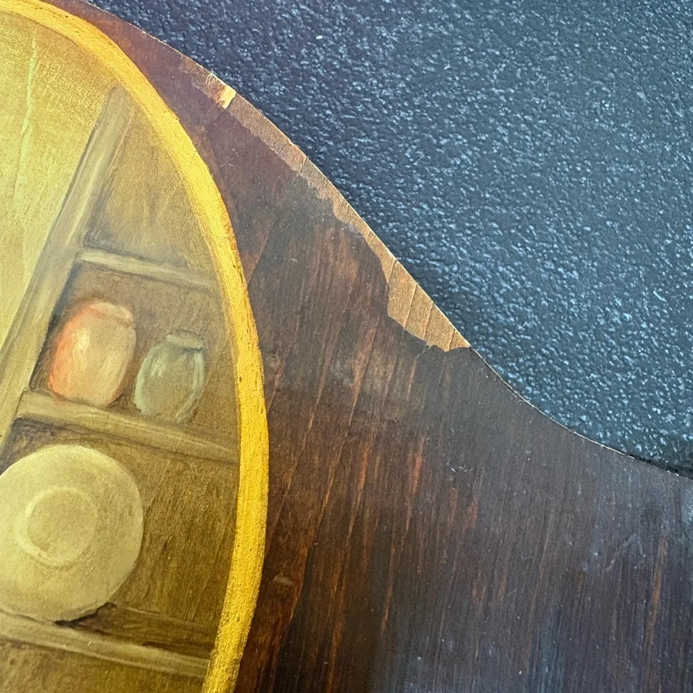 Vintage Wooden Wall towel holder